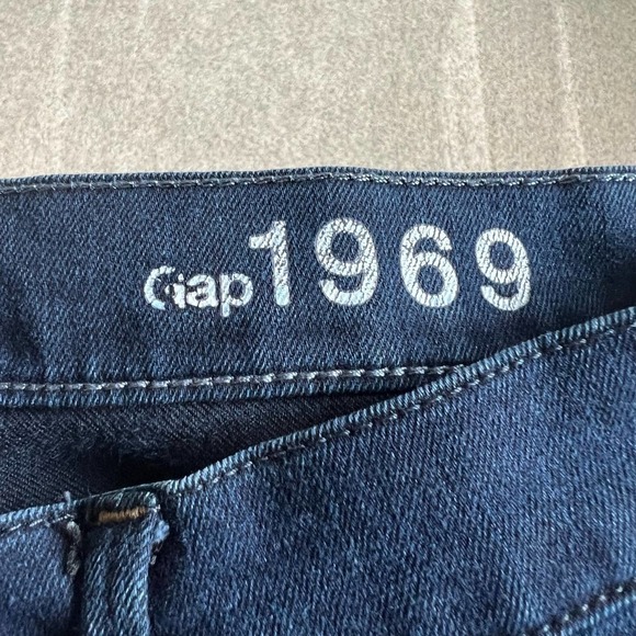 GAP Legging Jeans Low Rise Skinny Leg Dark Wash Stretch Denim Women's 26/2 - Picture 6 of 7